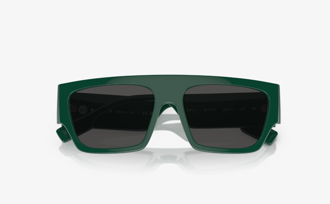 BB-H (Burberry sunglasses micah green frame/dark grey lenses) 1026917173
