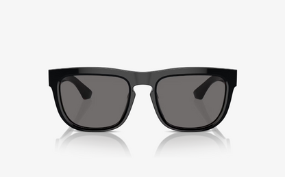 BB-D (Burberry sunglasses top black on vintage check frame/polarized dark grey lenses) 1026921467