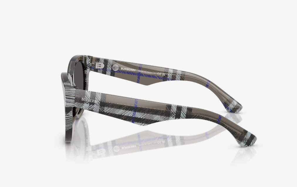 BB-I (Burberry sunglasses lichen check frame/dark grey lenses) 1026916758