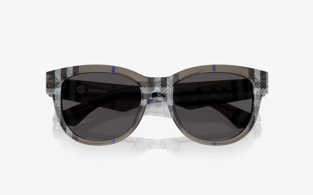 BB-I (Burberry sunglasses lichen check frame/dark grey lenses) 1026916758