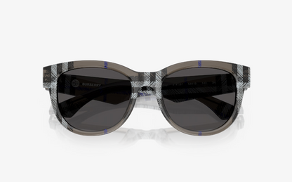 BB-I (Burberry sunglasses lichen check frame/dark grey lenses) 1026916758