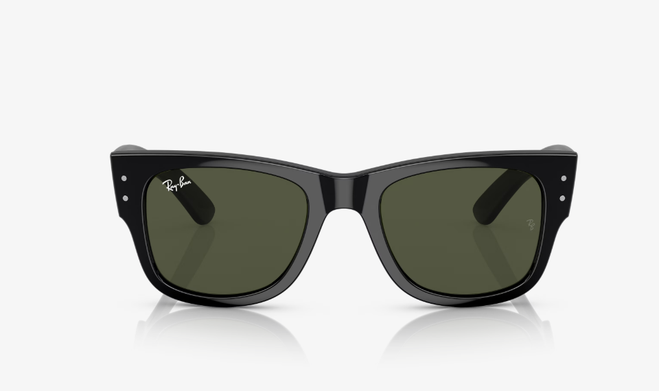 RB-G1 (Ray-ban mega wayfarer black frame/green lenses) 926913840