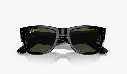 RB-G1 (Ray-ban mega wayfarer black frame/green lenses) 926913840
