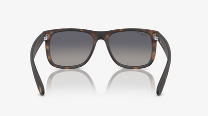 RB-H1 (Ray-Ban justin rubber havana frame/dark grey polarized lenses) 926913360