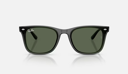 RB-O1 (Ray-Ban transparent grey frame/dark green lenses) 1026910961