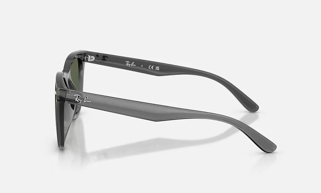 RB-O1 (Ray-Ban transparent grey frame/dark green lenses) 1026910961