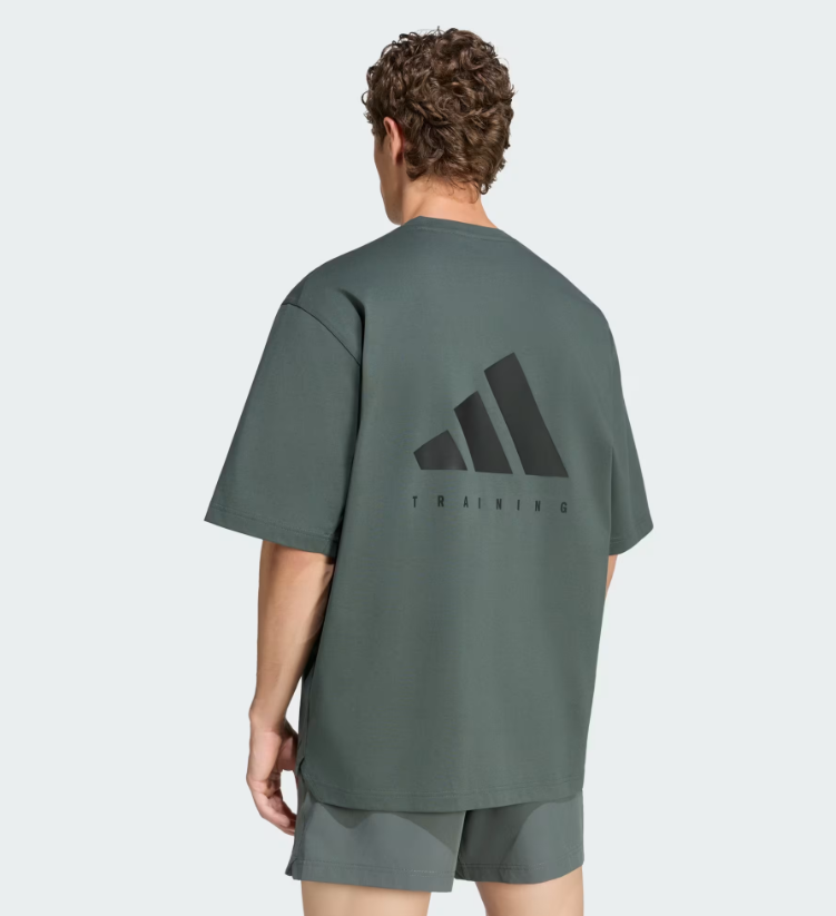 AA-Y32 (Adidas primelift workout oversize tee legend ivy) 102693125