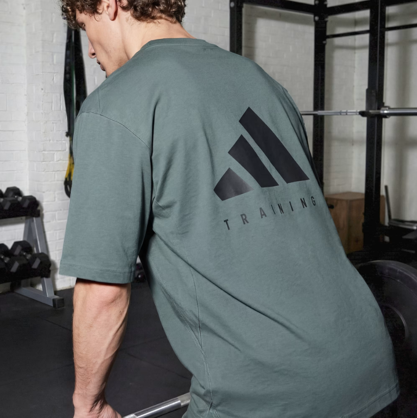 AA-Y32 (Adidas primelift workout oversize tee legend ivy) 102693125