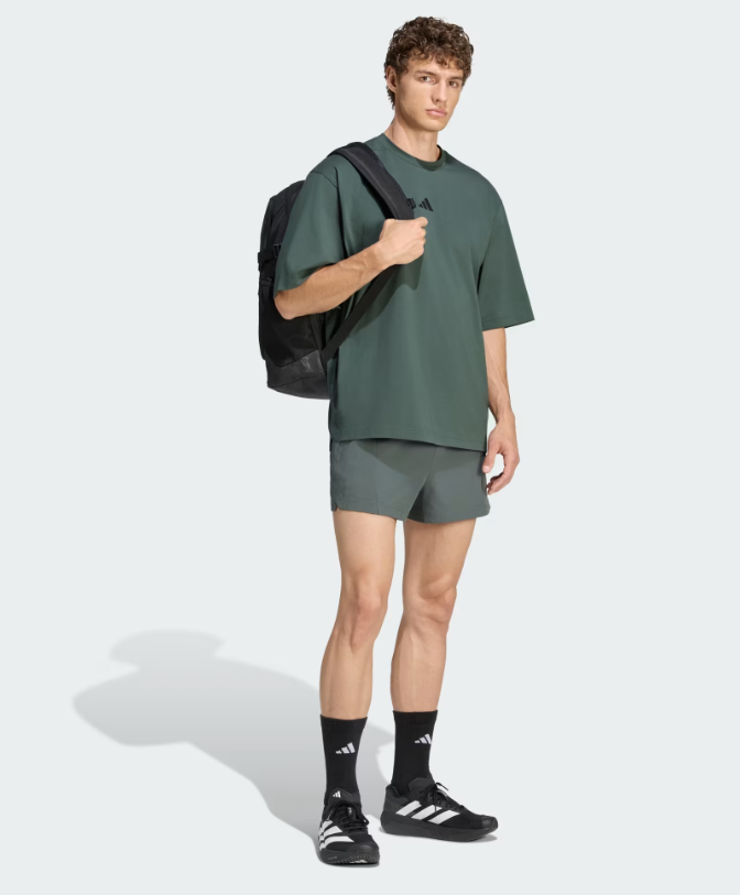 AA-Y32 (Adidas primelift workout oversize tee legend ivy) 102693125