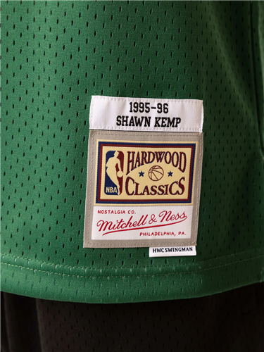 MNA-Y22 (Mitchell and ness swingman jersey #40 sonic skemp 95-96 road green) 112298260 MITCHELL AND NESS