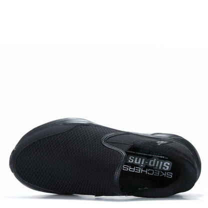 S-X12 (Skechers slip-ins extra wide fit equalizer 6.0 black) 52696956
