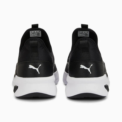 P-M44 (Puma softride enzo evo slip-on black/white) 82397000 PUMA