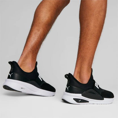 P-M44 (Puma softride enzo evo slip-on black/white) 82397000 PUMA