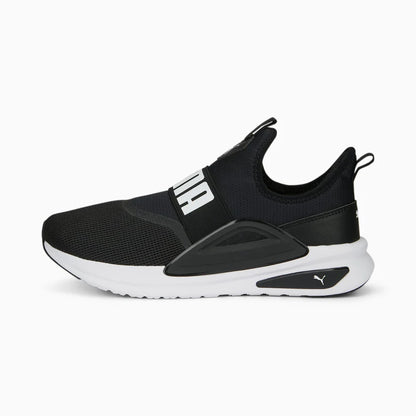 P-M44 (Puma softride enzo evo slip-on black/white) 82397000 PUMA