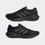 A-Y65 (Adidas supernova 2 running shoes black/grey) 42398658 ADIDAS