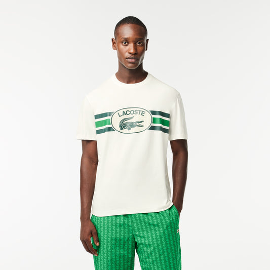 LCA-I19 (Lacoste core originals monogram logo t-shirt) 42497391