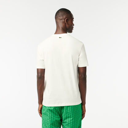 LCA-I19 (Lacoste core originals monogram logo t-shirt) 42497391