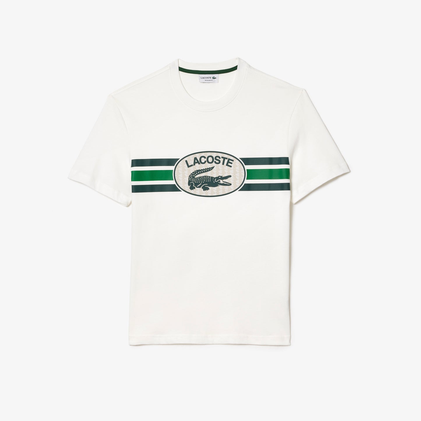 LCA-I19 (Lacoste core originals monogram logo t-shirt) 42497391