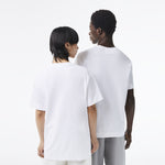 LCA-H16 (Lacoste unisex organic jersey t-shirt white) 62396087 LACOSTE