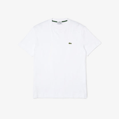 LCA-H16 (Lacoste unisex organic jersey t-shirt white) 62396087 LACOSTE