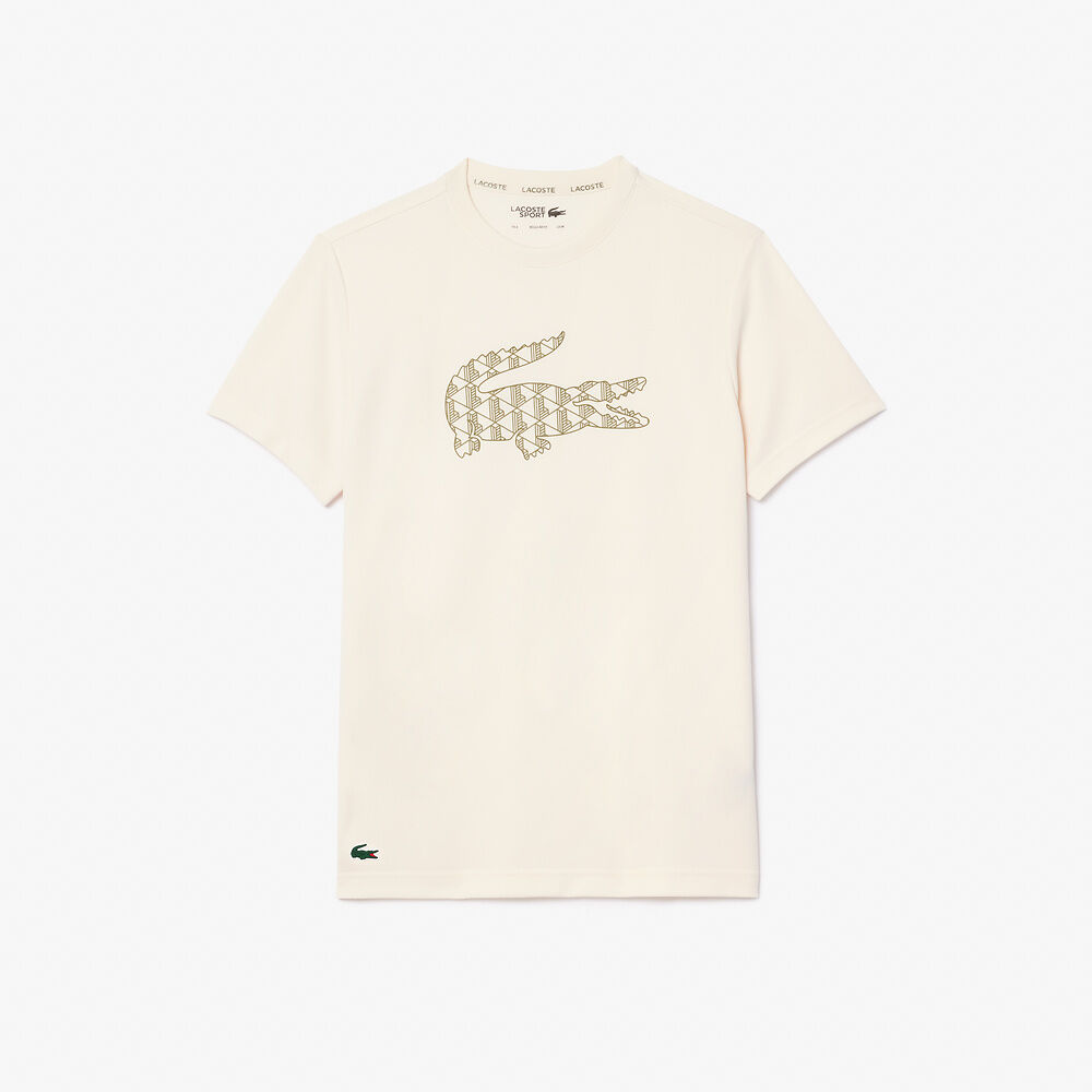 LCA-A22 (Lacoste performance monogram croc t-shirt) 12597391