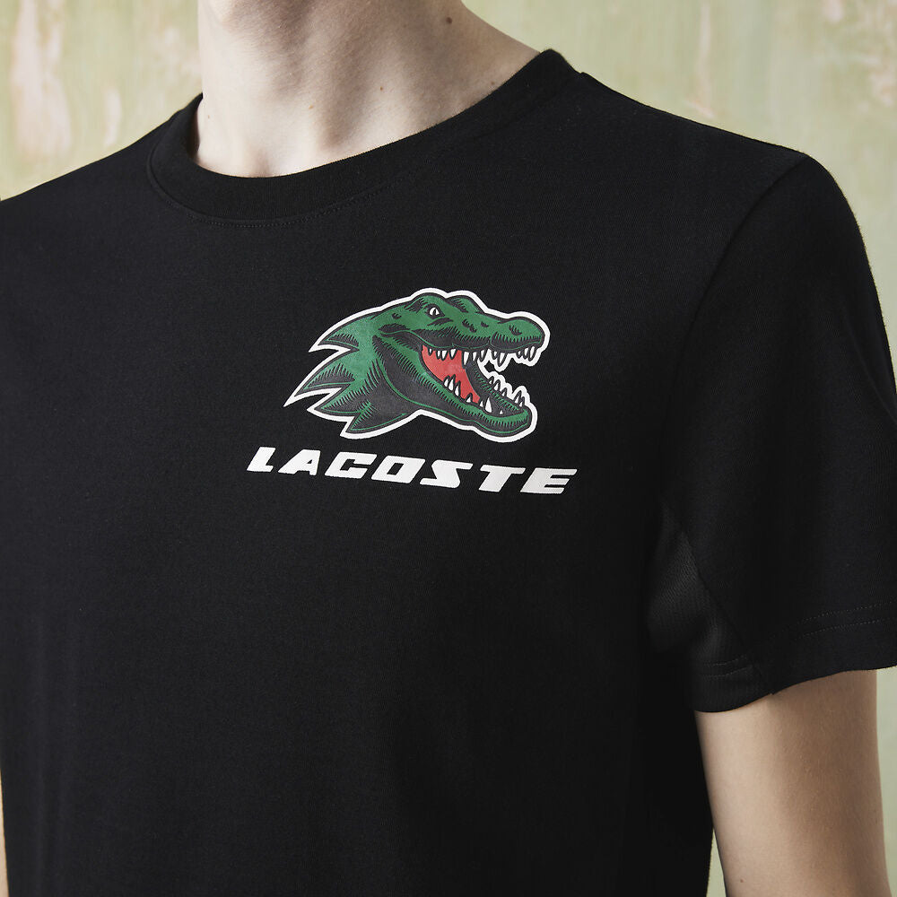 LCA-D16 (Lacoste team leader graphic t-shirt black) 32296522 LACOSTE