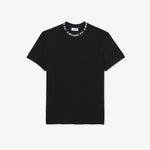 LCA-Z15 (Lacoste active pique tech t-shirt black) 32296957 LACOSTE