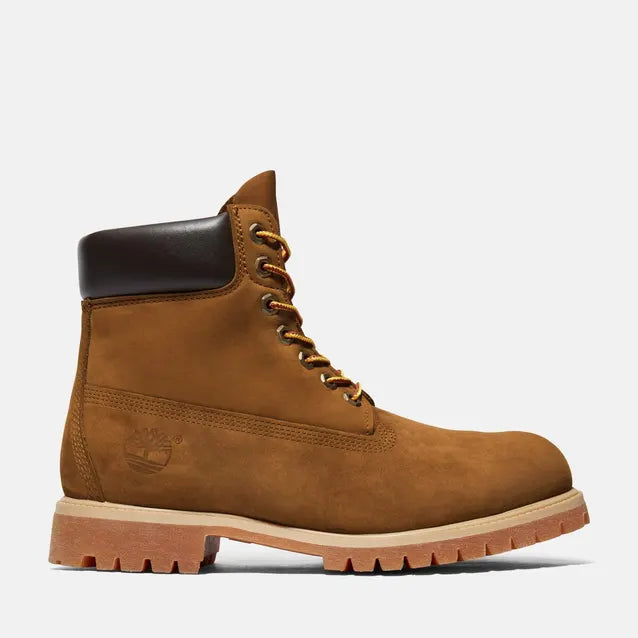 TB-R4 (Timberland mens 6-inch premium waterproof boot dark wheat nubuck) 424919130