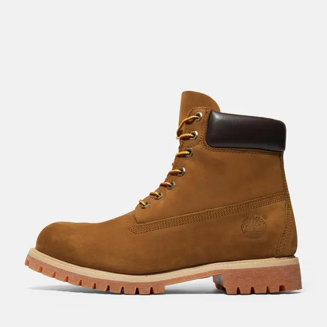 TB-R4 (Timberland mens 6-inch premium waterproof boot dark wheat nubuck) 424919130