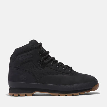 TB-J4 (Timberland mens euro hiker mid black nubuck) 923912913