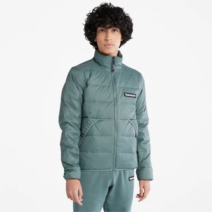 TBA-I2 (Timberland unisex lightweight down puffer jacket balsam green) 1222914348 TIMBERLAND