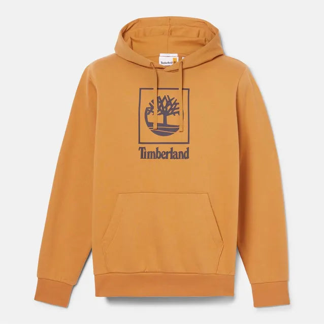 TBA-Y2 (Timberland unisex stack logo hoodie wheat) 42499087