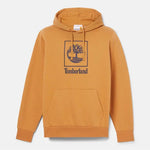TBA-Y2 (Timberland unisex stack logo hoodie wheat) 42499087