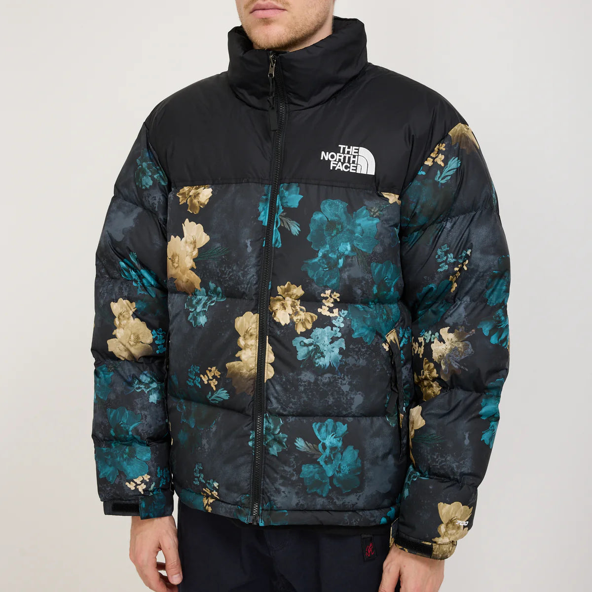NFA-B7 (The north face 96 retro nuptse jacket duck green flowers) 525926087