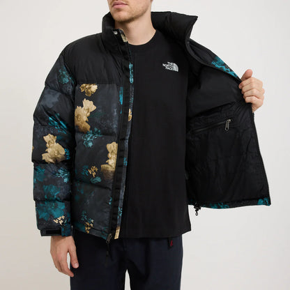 NFA-B7 (The north face 96 retro nuptse jacket duck green flowers) 525926087
