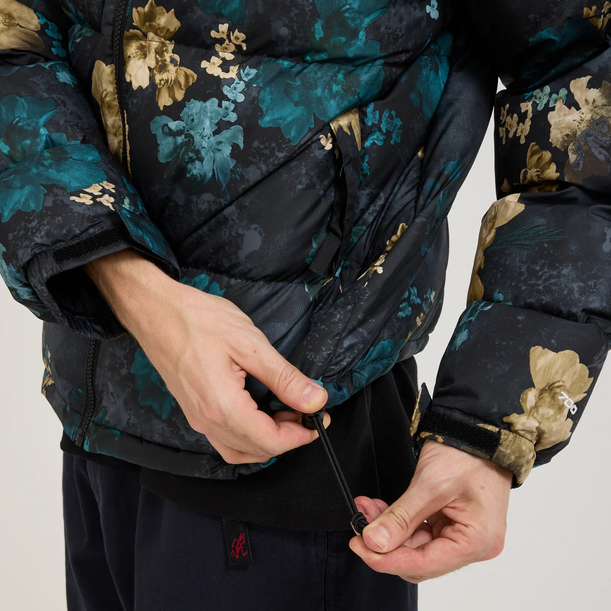 NFA-B7 (The north face 96 retro nuptse jacket duck green flowers) 525926087