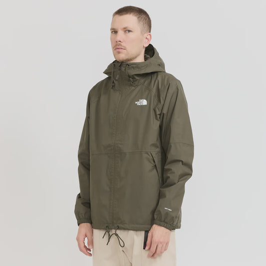NFA-B9 (The north face mens antora rain hooded jacket new taupe green) 1125912174