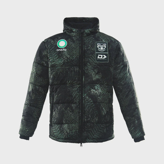 DY-S4 (Dynasty 2026 nz warriors mens te taiao winter jacket black) 726911095