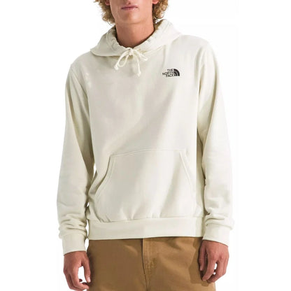 NFA-T10 (The north face mens evolution pack hoodie white/dune) 82695652