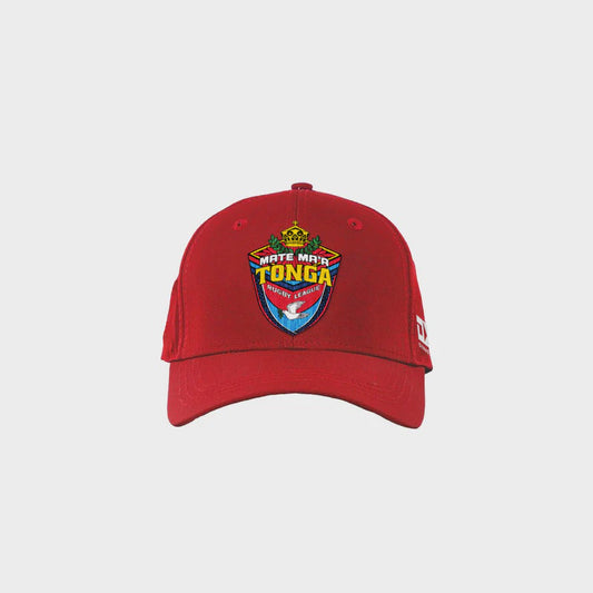 DY-Y (Dynasty tonga rugby league adult media cap red osfm) 102291500