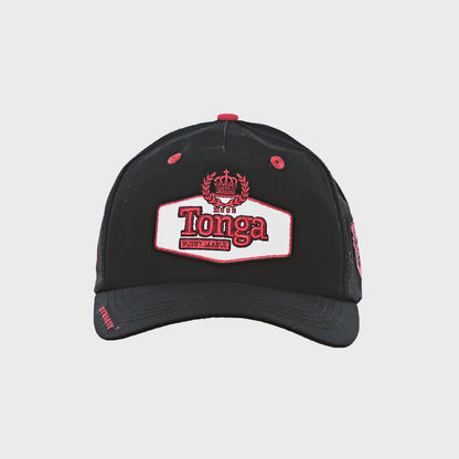 DY-W6 (Dynasty 2026 tonga rugby league adults nylon cap black) 102692017