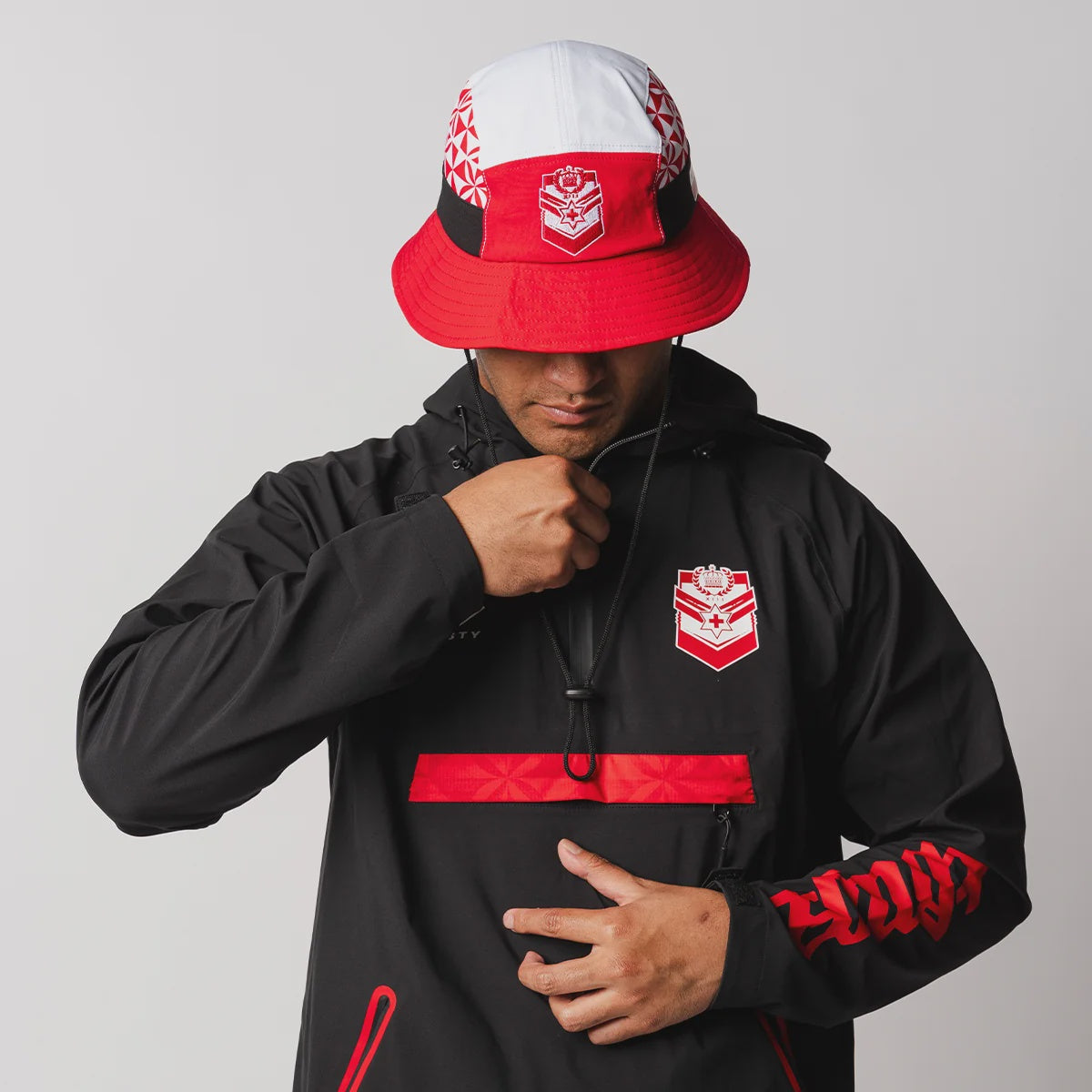 DY-A6 (Dynasty 2026 tonga rugby league adults wet weather jacket) 92697060