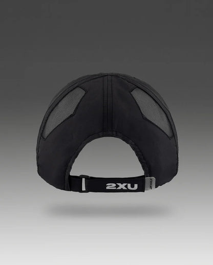 2XUA-W (2XU run cap black osfm) 102491750