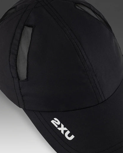 2XUA-W (2XU run cap black osfm) 102491750