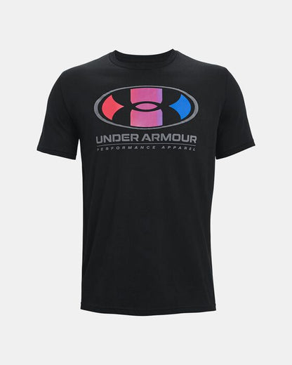 UAA-N5 (Mens multicolour lockertag short sleeve tee black) 32292173