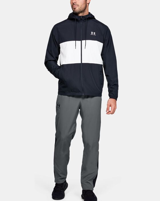 UAA-T15 (Under armour mens vital woven pants pitch gray/black) 72593478