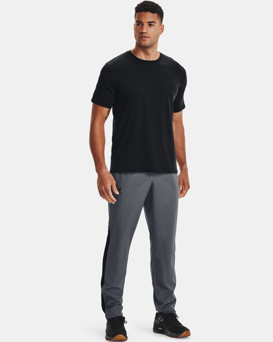 UAA-T15 (Under armour mens vital woven pants pitch gray/black) 72593478