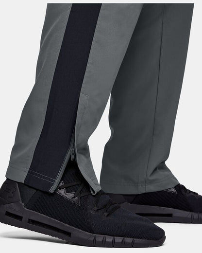 UAA-T15 (Under armour mens vital woven pants pitch gray/black) 72593478