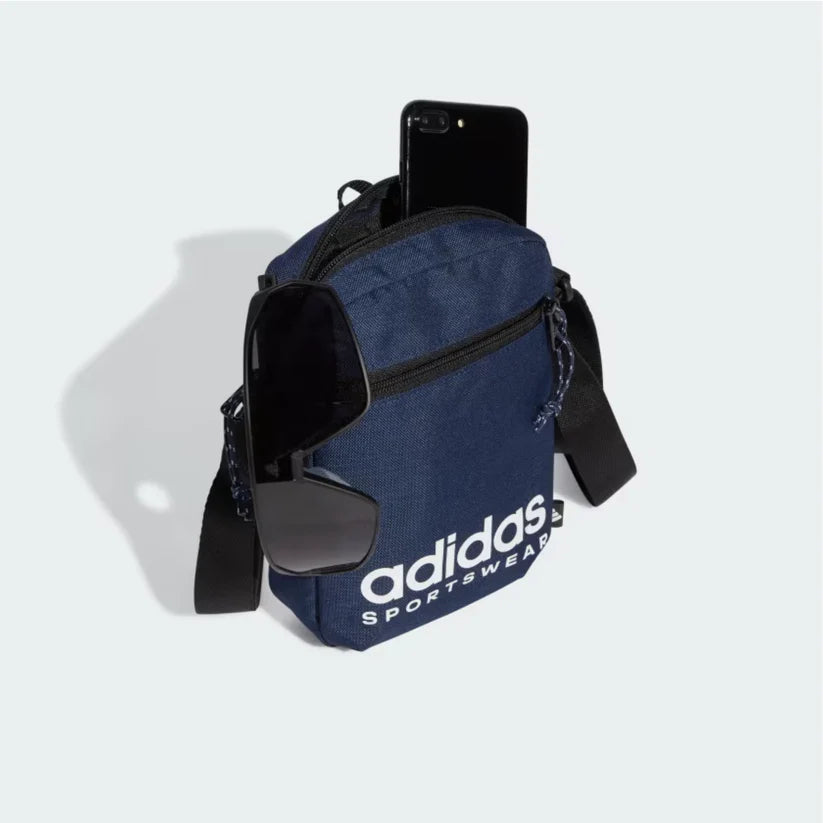 AE-L6 (Adidas sportswear festival side bag nations pack team navy blue/white) 72491795