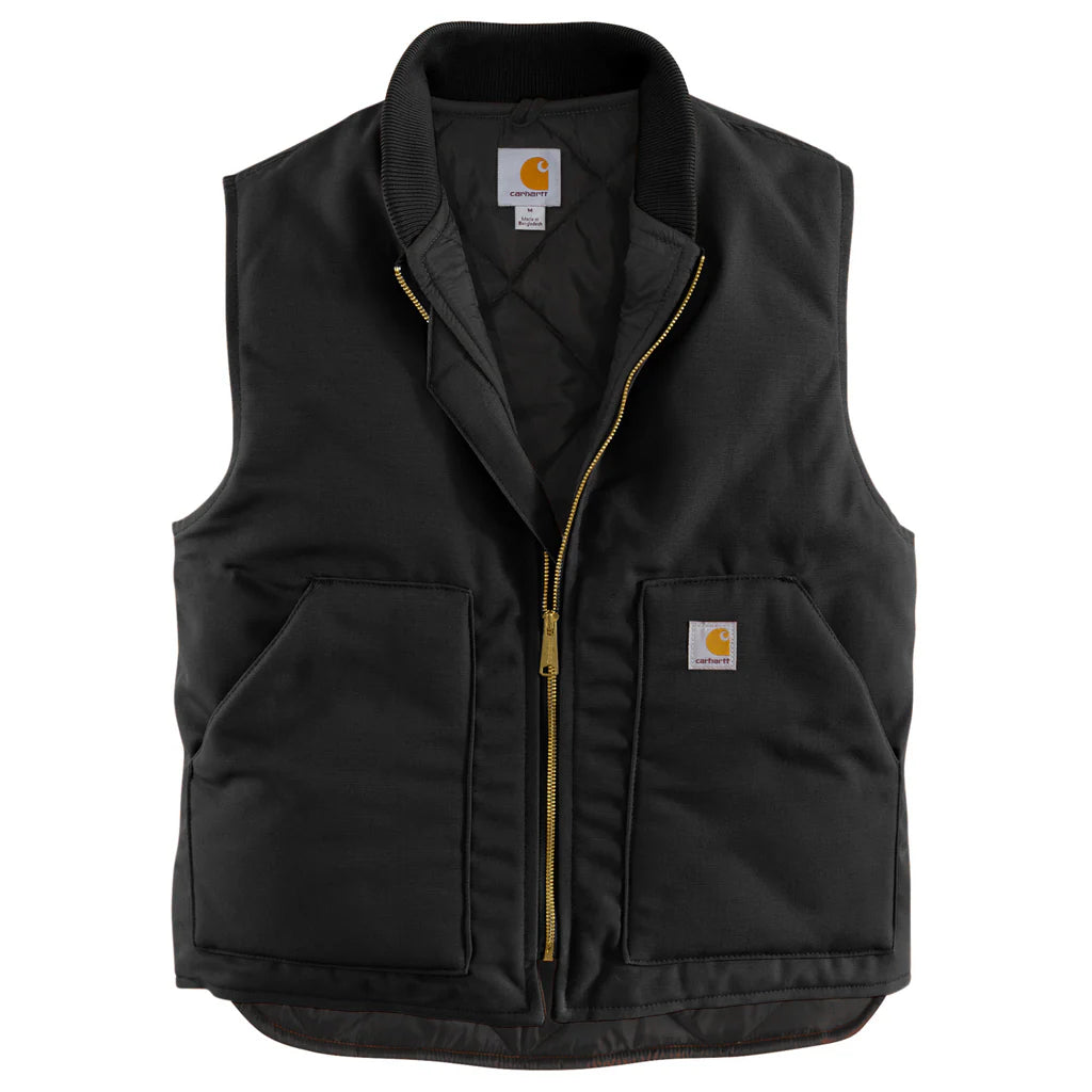 CHA-E8 (Carhartt iconic duck arctic vest black) 925910340